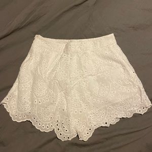 White Tobi shorts